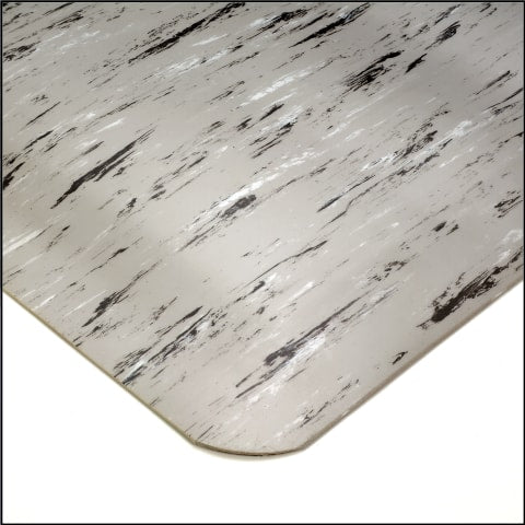 Antimicrobial Mat • 1/2" Thick, 2'W x 3'L • Gray
