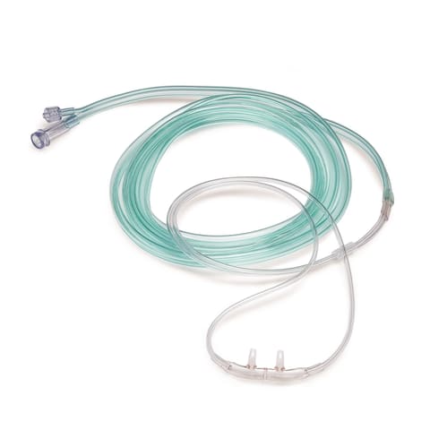SharnSelect Adult Cannula, 7' O2, 7' CO2 • Male Luer