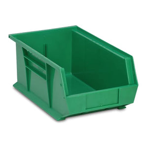 Organizer Bins for Medical Supplies, 8.25"W x 13.625"D x 6"H • Green
