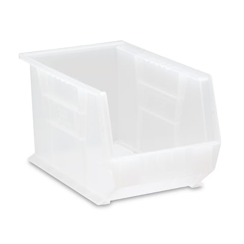 Organizer Bins for Medical Supplies, 8.25"W x 13.625"D x 8"H • Clear