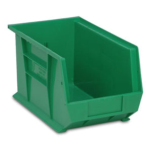Organizer Bins for Medical Supplies, 8.25"W x 13.625"D x 8"H • Green
