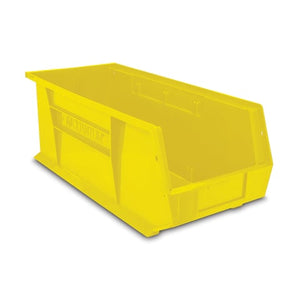 Organizer Bins for Medical Supplies, 8.25"W x 17.875"D x 7"H • Yellow