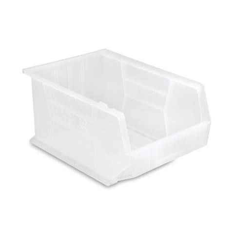 Organizer Bins for Medical Supplies, 11"W x 16"D x 8"H • Clear