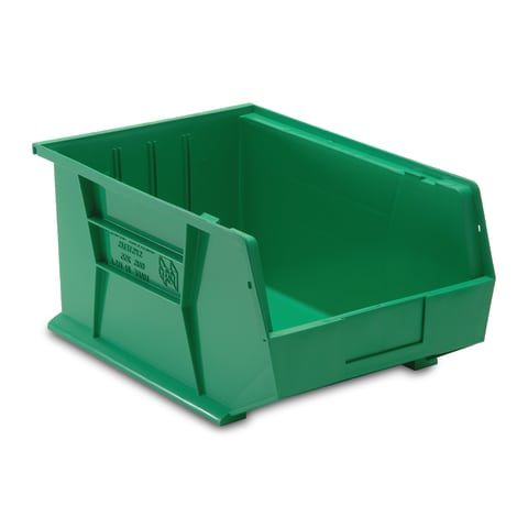 Organizer Bins for Medical Supplies, 11"W x 16"D x 8"H • Green
