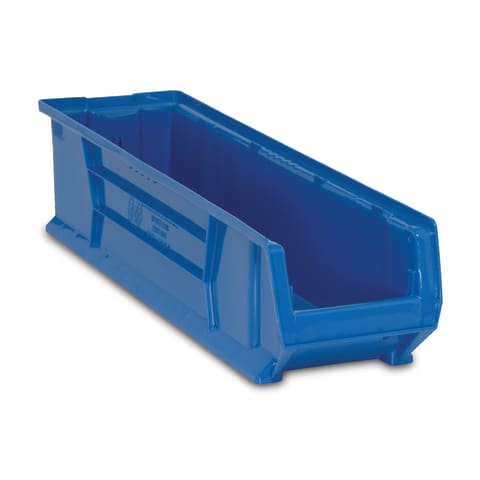 Extra Large Organizer Bins, 11"W x 29.875"D x 10"H • Blue