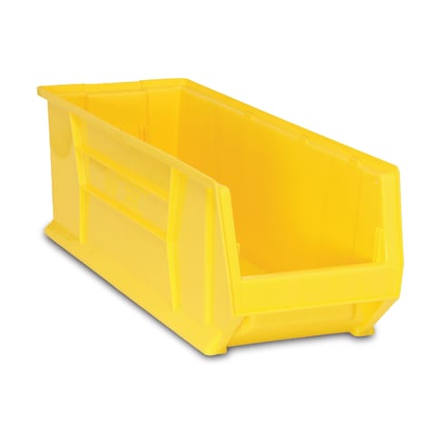 Extra Large Organizer Bins, 16.5"W x 29.875"D x 11"H • Yellow