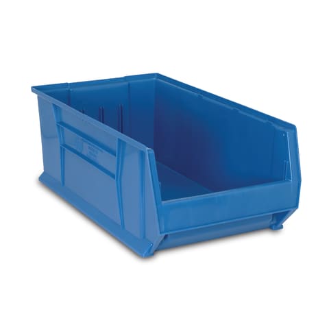 Extra Large Organizer Bins, 18.25"W x 29.875"D x 12"H • Blue