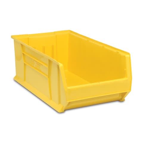 Extra Large Organizer Bins, 18.25"W x 29.875"D x 12"H • Yellow
