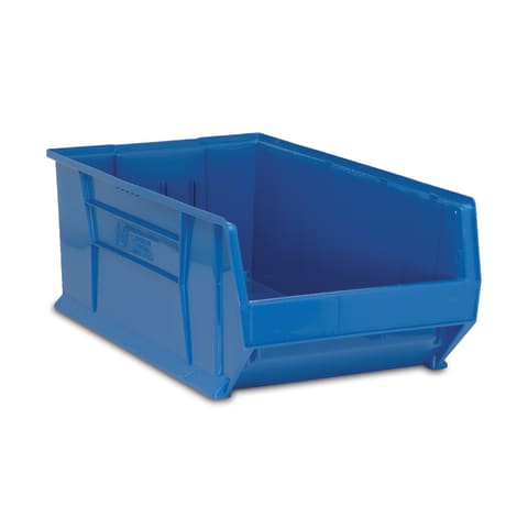 Extra Large Organizer Bins, 16.5"W x 29.875"D x 15"H • Blue