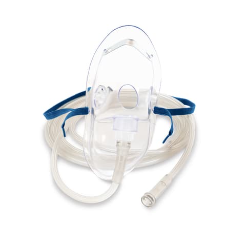 CapnoVue® CO2 Mask 7' O2 Male Line, Adult with Scope Access
