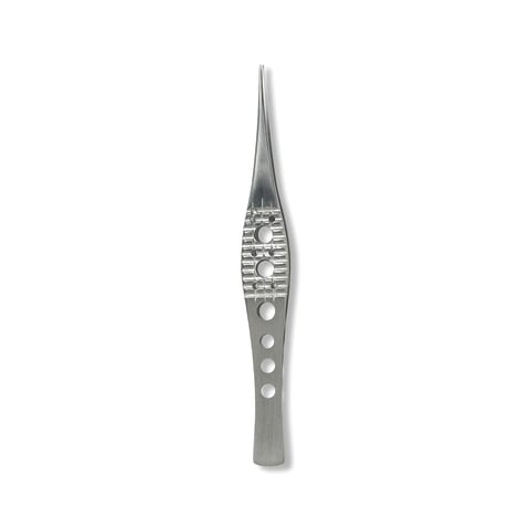 5.5" Ergonomic Forceps Needle Tip, Straight