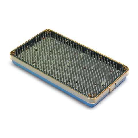 Delicate Instruments Sterilization Trays, 7.5"L x 4"W x 0.75"H