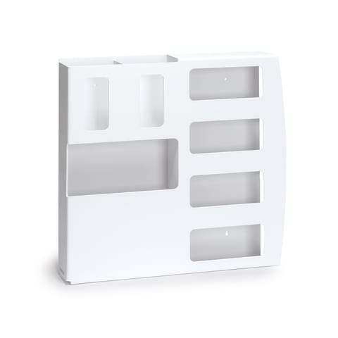 ADA Compliant White ABS Quad Isolation Station