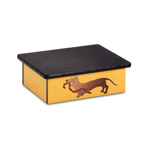 Pediatric Step Stool 16"W x 20"L x 7"H, Dog Theme