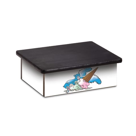 Pediatric Step Stool 16"W x 20"L x 7"H, Squirrel Theme