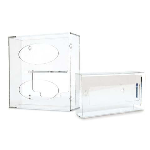 Marketlab Glove Box and Tissue Holder Combo, Double
