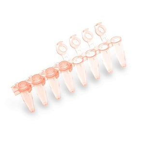 0.2mL PCR Tubes, With Flat Cap • Red