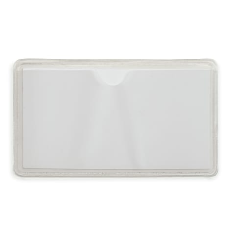 SuperScan® Clear Label Holder, Adhesive • Top Load • for Label Size 3.5"W x 2"H