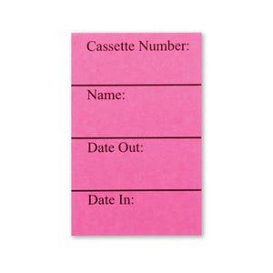 In/Out Cards, For Microscope Cassette Box