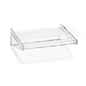8"W Acrylic Shelf for LabWall • 8.375"W x 7.813"D x 2.813"H