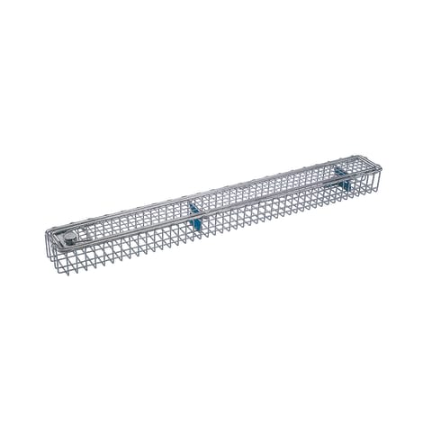 Wire Endoscope Basket with Lid and Silicone Pad, 26.4"W x 3.1"L x 2"H