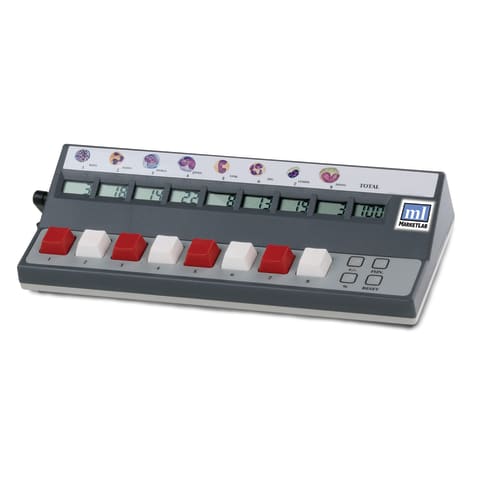 8-Key Cell WBC Digital Differential Counter with Totalizer