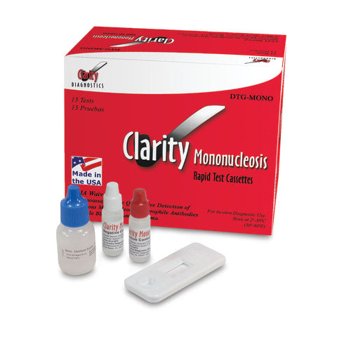 Clarity® Mononucleosis Cassettes • CLIA Waived