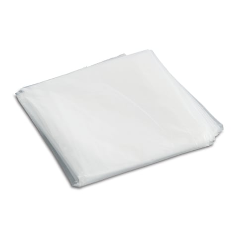 Disposable Folded Cart Covers, 55"W x 27"D x 62"H • Clear