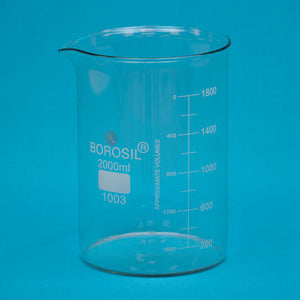 Heavy Duty Glass Beaker, 2000mL