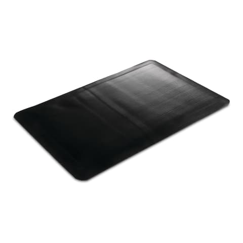 Electrically Conductive Anti-Fatigue Mat Smooth Black, 2' x 3'