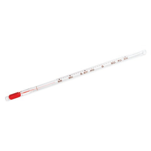Incubator Thermometer, Coated • 24° to 57°C • 7"L