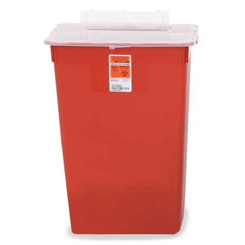 Sharps Containers, 10gal • 15.5"W x 12"D x 21.5"H