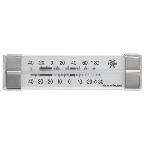 Refrigerator Thermometer • 4.75"W x 0.75"D x 1.25"H
