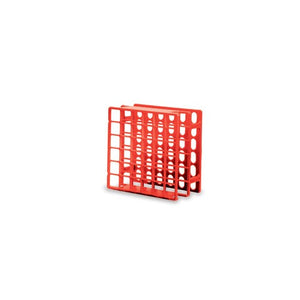 Mini Half Rack, 13mm • 4.25"L x 4.25"W x 2.25"H • Red