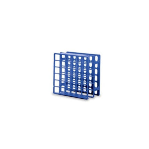Mini Half Rack, 16mm • 5"L x 5"W x 2.5"H • Blue