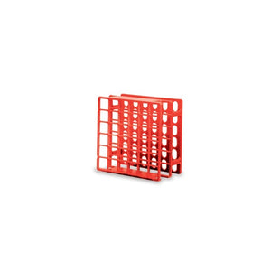 Mini Half Rack, 16mm • 5"L x 5"W x 2.5"H • Red