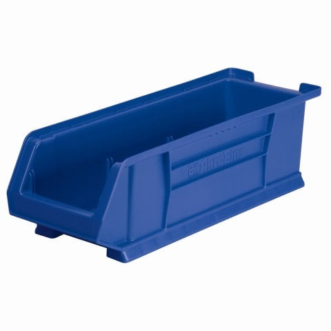 Extra Large Organizer Bins, 8.25"W x 23.875"D x 7"H • Blue