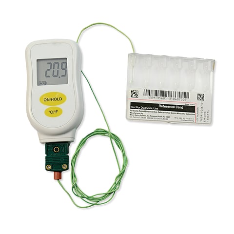 Digital Workstation Thermometer with Bare Wire Probe