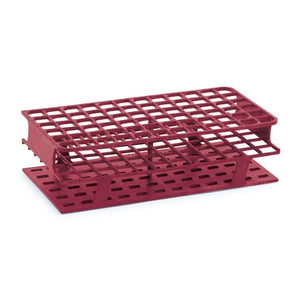 Full-Size Freezer Rack, For 13mm Tubes • Holds 72 • 8"L x 4.1"W x 2.3"H • Magenta