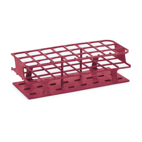 Full-Size Freezer Rack, For 30mm Tubes • Holds 24 • 11.1"L x 4.3"W x 3.3"H • Magenta