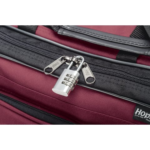 Hopkins Mark V Bag w/Mini Combo Lock- Burgundy