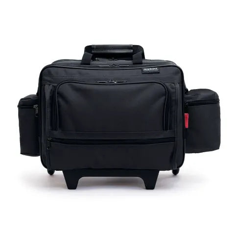 Rolling Med Bag • 16"W x 9"D x 13"H • 7.6lb, Black