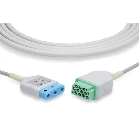 DIN Style, 3-Lead • 11-Pin GE Connect