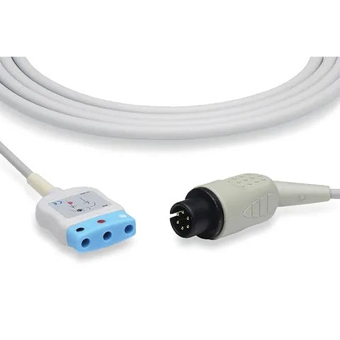 DIN Style, 3-Lead • Round 6-Pin Round