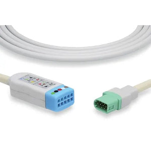 Mindray/Datascope Compatible, 3/5-Lead • D End