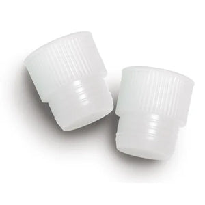 Ribbed Tube Caps, For 17mm Tubes • Natural