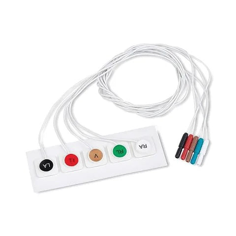 DIN Style , 5-Lead with Preattached Electrode