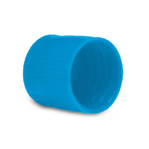 Screw Caps for Graduated Tubes Non-Sterile • Blue