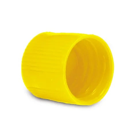 Screw Caps for Graduated Tubes Non-Sterile • Yellow