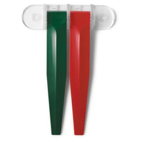 Room Status Indicators • 7.25"W x 1.375"D, Primary Colors • 2-Flag • 7.25"W x 1.375"D x 5.5"H